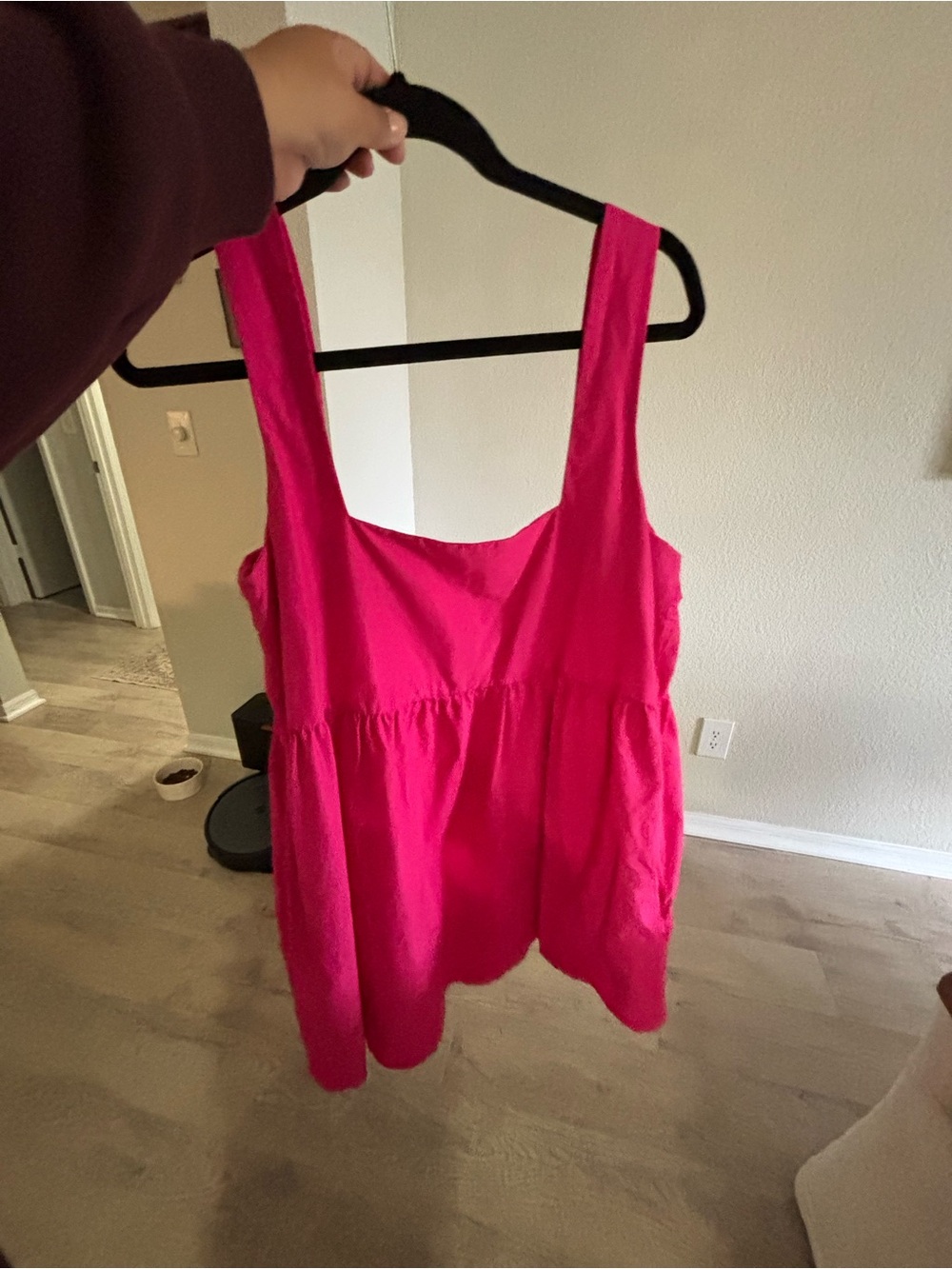 Daily Practice Sleeveless Split - Neck mini dress - Picture 5 of 5